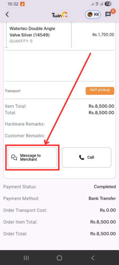 web customer