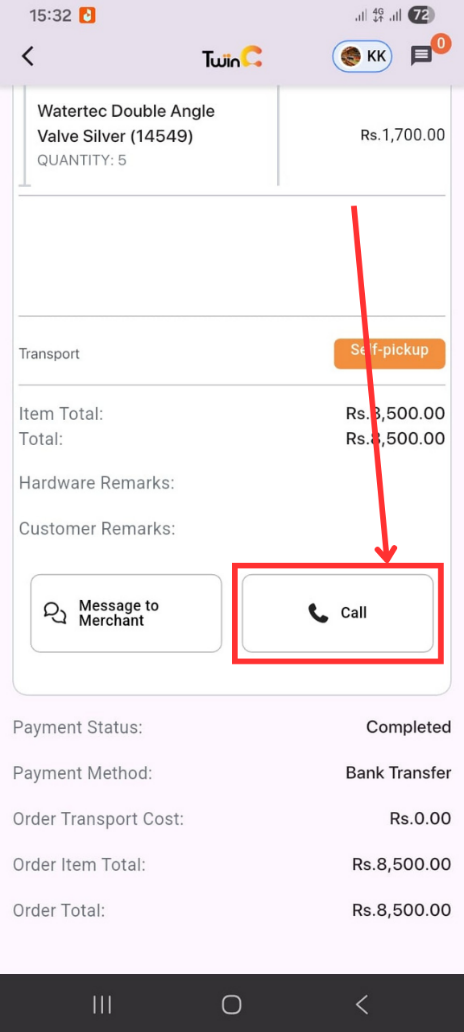 web customer