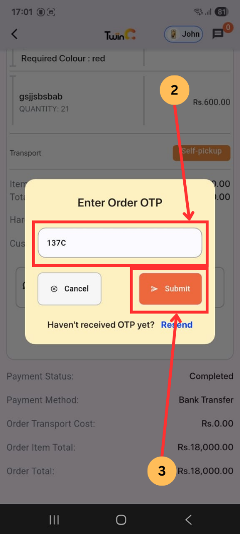 web customer