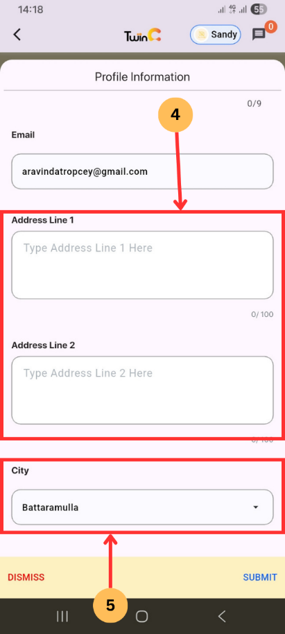 web customer