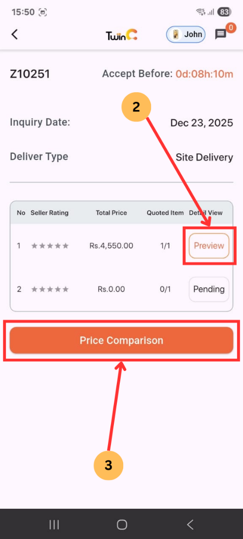 web customer
