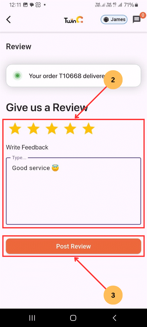 web customer