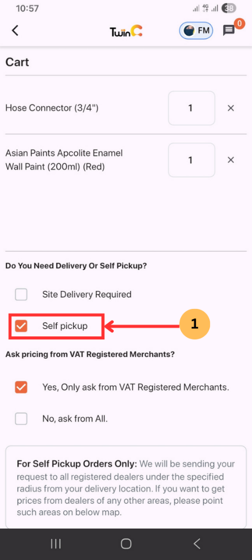 web customer