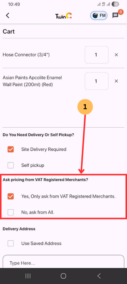 web customer