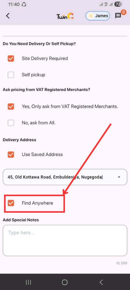 web customer