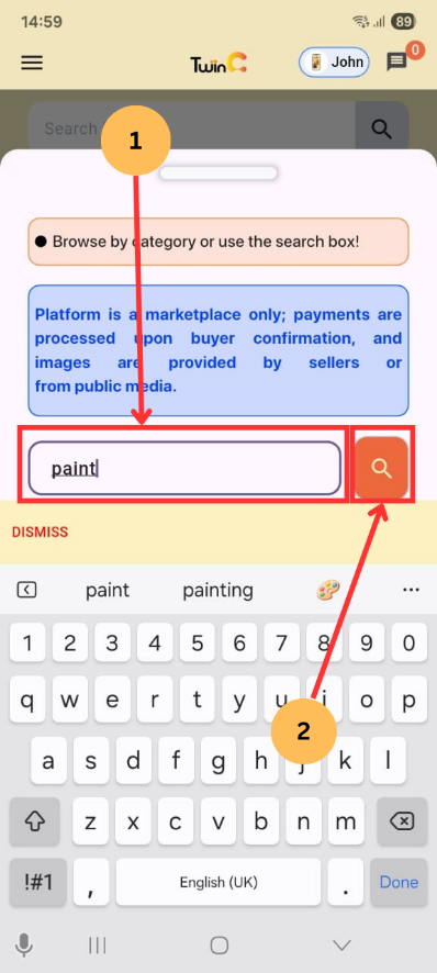 web customer