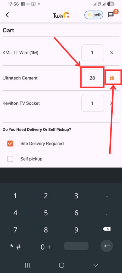 web customer