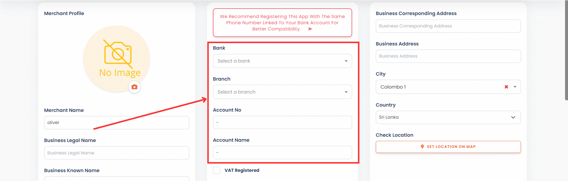 web customer otp
